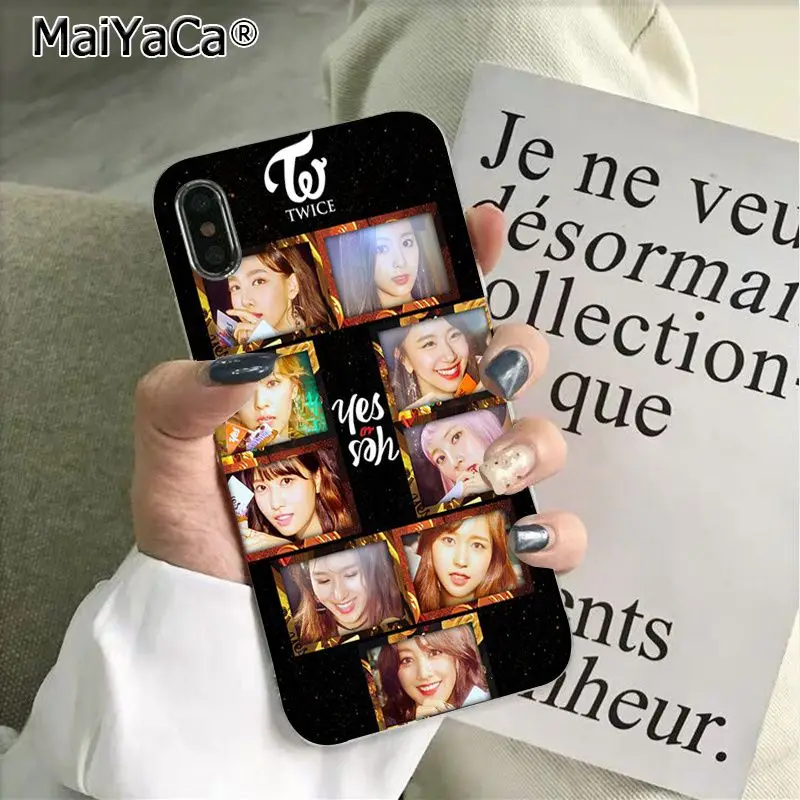 14 MaiYaCa Twice Mina Momo Kpop Новое поступление Модный чехол для телефона для iphone 11 pro 8 7 66S Plus X 5S SE XS XR XS MAX - Цвет: 14