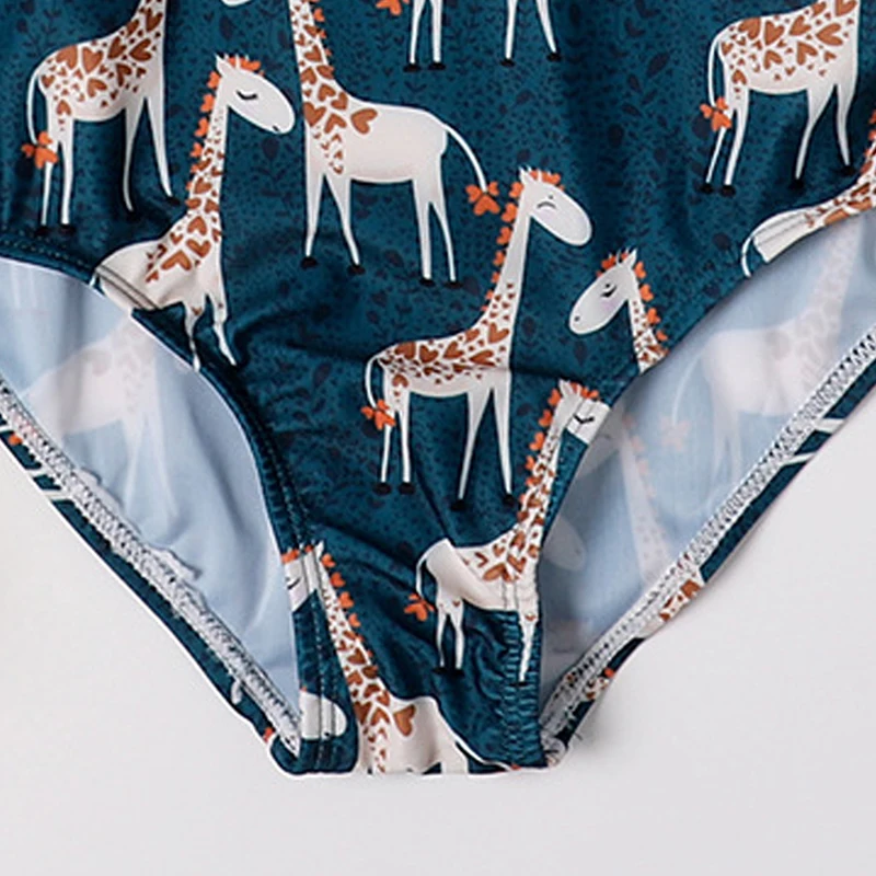 

Keelorn Girls Cartoon Print Swimsuits 2021 New Summer Kids Cute Swimming Beachwear Children Bikini Bathing Clothing 3-7Y