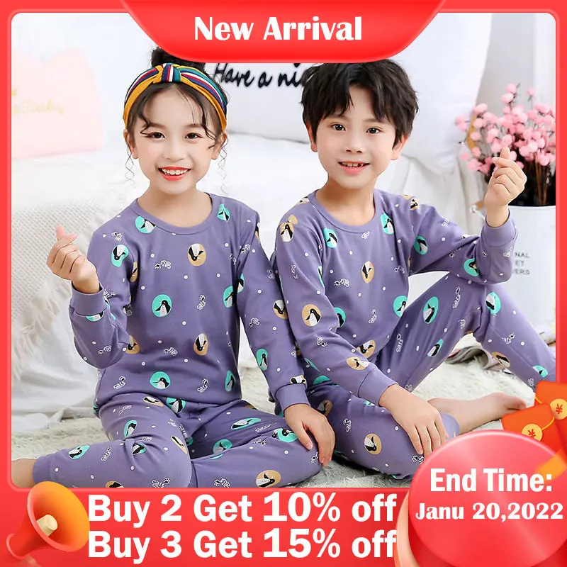

Пижама для детей 4-12 лет, из 100% хлопка