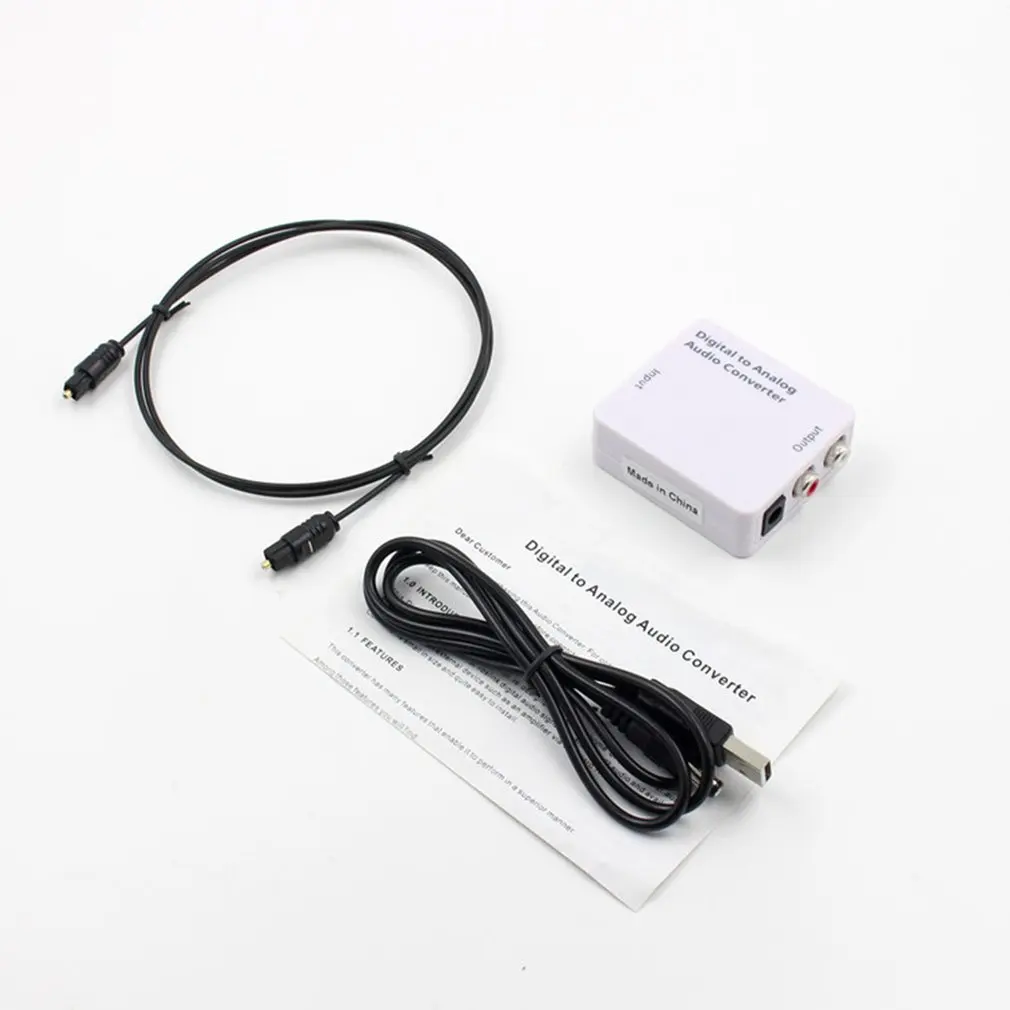 Цифровой аудио аналоговый преобразователь усилитель DAC Декодер коаксиальный