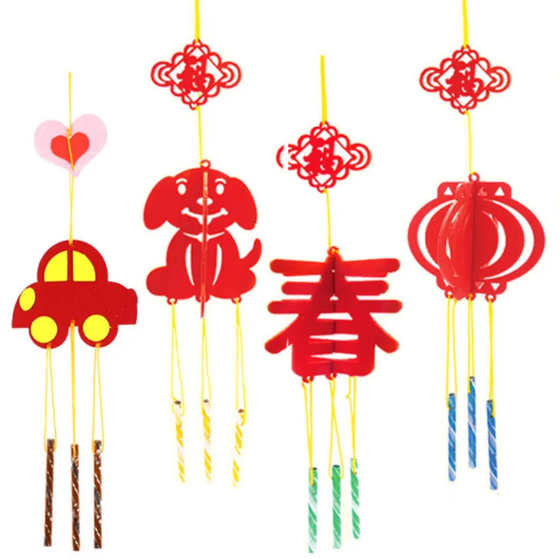 EVA 3D колокольчики ручной работы DIY игрушки Наборы виндбелл Искусство и ремесла