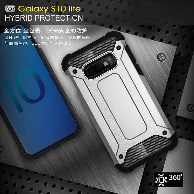 Чехол-броня для samsung Galaxy A50 задняя крышка телефона силиконовый чехол-бампер