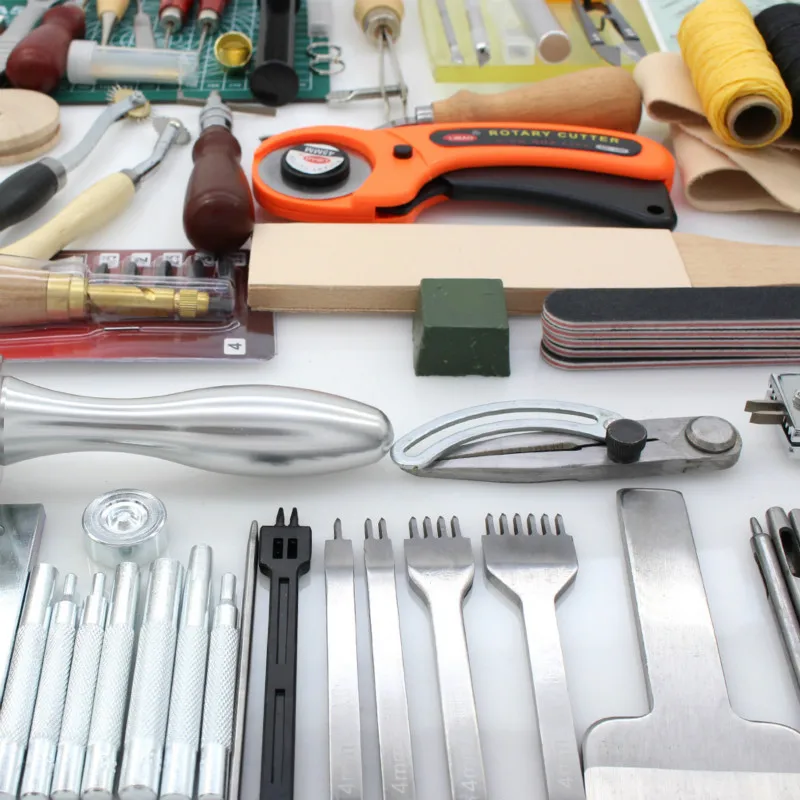 Набор инструментов для работы с кожей ручные инструменты искусственной кожи