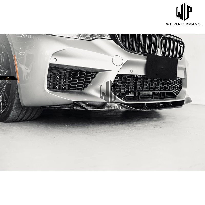 Высококачественная губа переднего бампера F90 из углеродного волокна для BMW M5 RKP