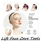 Бандаж подтяжка щек для похудения лица Подтяжка для подбородка маска для подтяжки лица против морщин V шейпер ремешок красота тонкий лифтинг инструменты для ухода за лицом