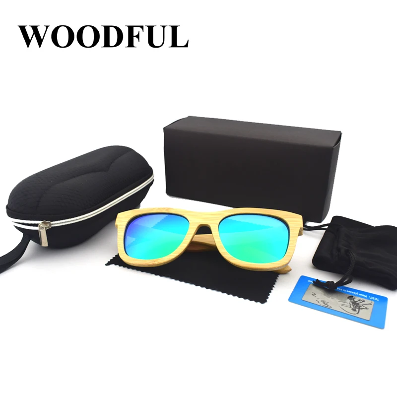 Деревянные бамбуковые солнцезащитные очки ручной работы с поляризацией |
