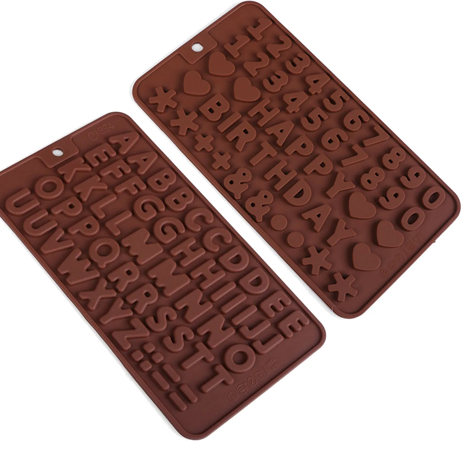 

1PC DIY Silicone Cake Mold 10-Cavity Love Heart Shaped Silicone Molds Fondant Cake Chocolate Mold For Kitchen Accessories Mold