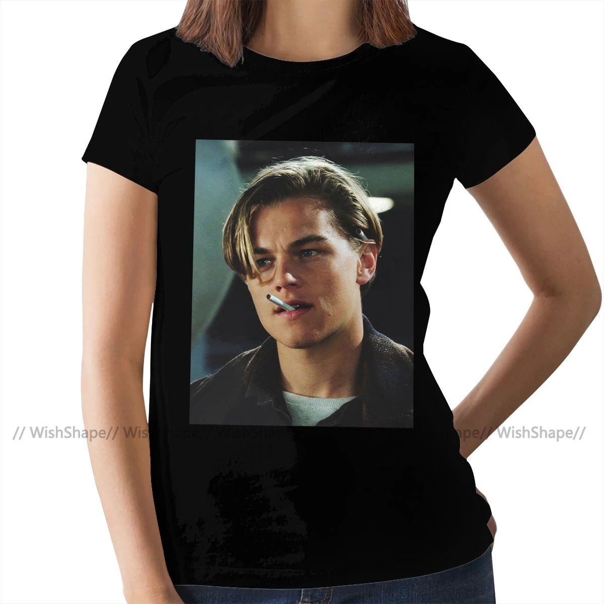 

Leonardo Dicaprio T-Shirt Leonardo Dicaprio T Shirt Short Sleeve 100 Cotton Women tshirt Ladies Tee Shirt