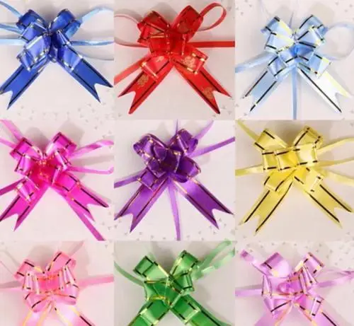 

10pcs/lot Pull Bows Ribbon Wedding Centerpieces Wedding Car Decoration Gift Packaging Packing Wrap