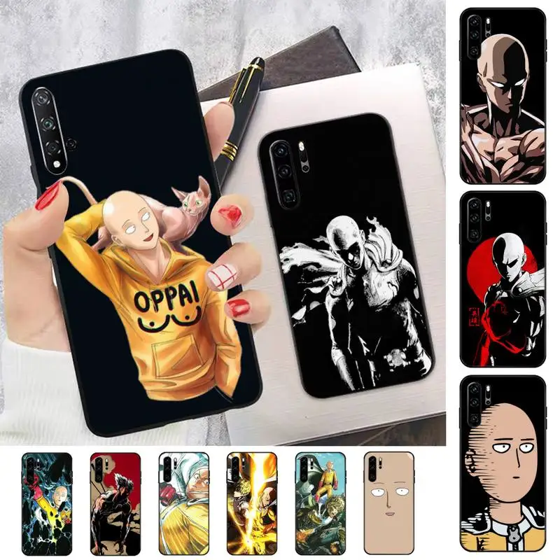 

FHNBLJ ONE PUNCH MAN Phone Case for Huawei P30 40 20 10 8 9 lite pro plus Psmart2019