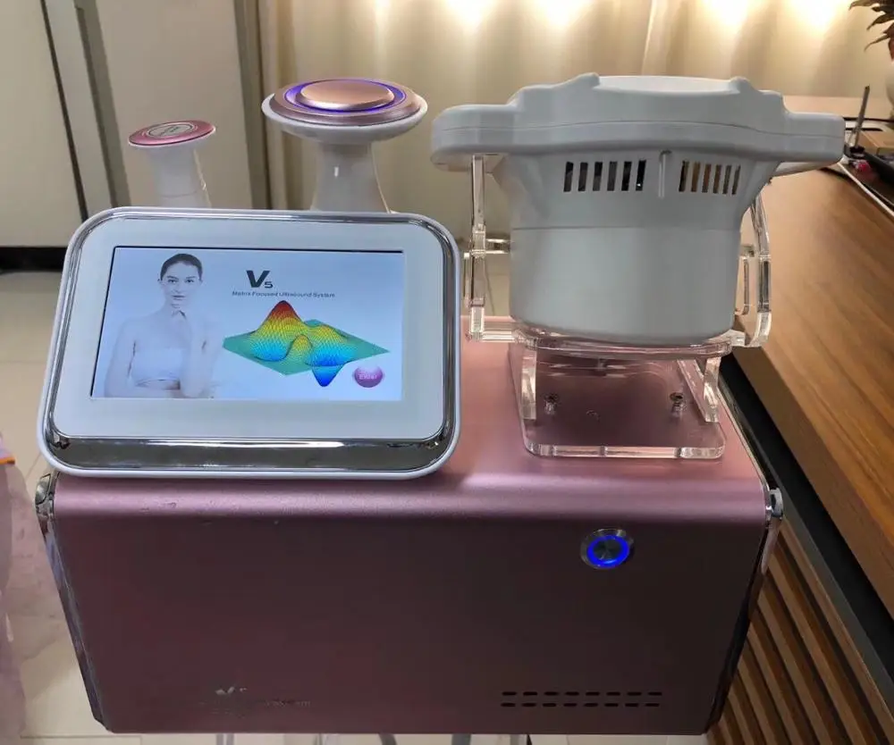 Ультразвуковое Радиочастотное оборудование 3 в 1 для подтяжки кожи