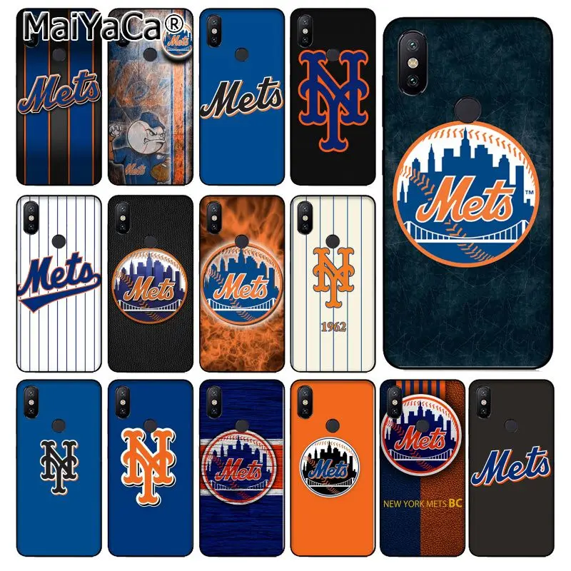 MaiYaCa New York Mets высококачественный чехол для телефона xiaomi mi 6 8 se note2 3 mix2 redmi 5 5plus note 4