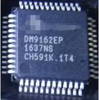 100% Новинка бесплатная доставка DM9162EP DM9162 QFP48 | Электроника