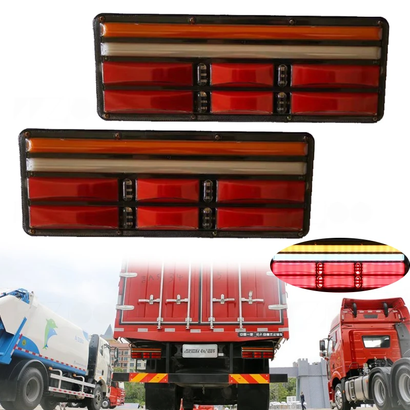 2x Водонепроницаемый светильник Направляющая Стрелка светодиодный фонарь
