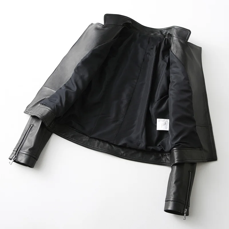 Модные натуральным кроличьим мехом Куртка женская одежда 2020 уличная мото