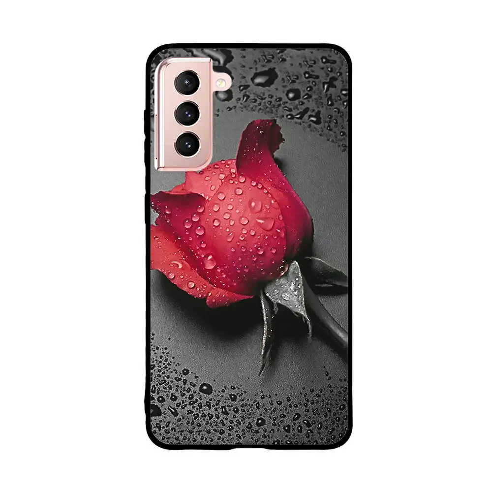 

For Samsung Galaxy S21 Plus Ultra S21plus S21ultra G990F G996B G998B Case Soft Silicone Girls For Samsung S21 Plus Ultra Cover