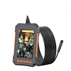 Модернизированный промышленный эндоскоп P40 с объективом 8 мм, 1080P HD, 4,3 дюйма, ЖК-дисплей, цифровая камера для осмотра, эндоскоп без usb