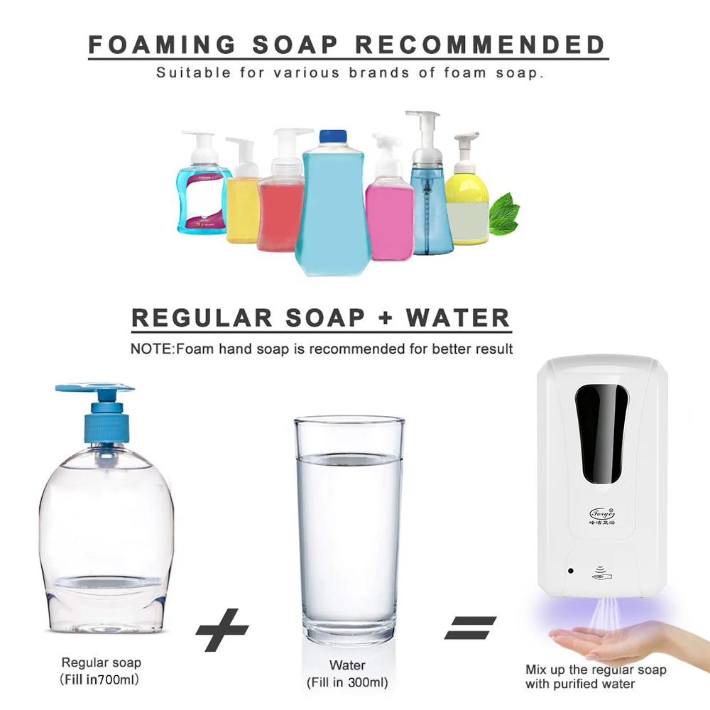 

Alcohol Mist Spray Hand Hygiene Touchless Hand Soap Machine Automatic UV Light Hand Cleaner Induction Hand Soap Machine