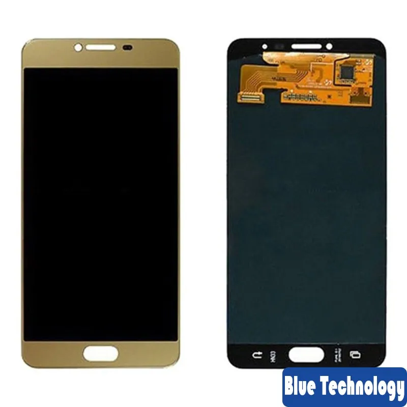 ЖК экран Super AMOLED для Samsung Galaxy C7 C7000 дисплей с сенсорным дигитайзером в сборе SM