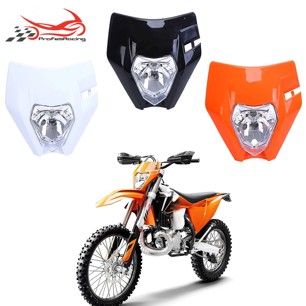 

Motorcycle Headlight Supermoto Headlamp For EXC EXCF SXF SX XC XCW XCF XCFW 125 150 250 350 450 530 Enduro Motocross