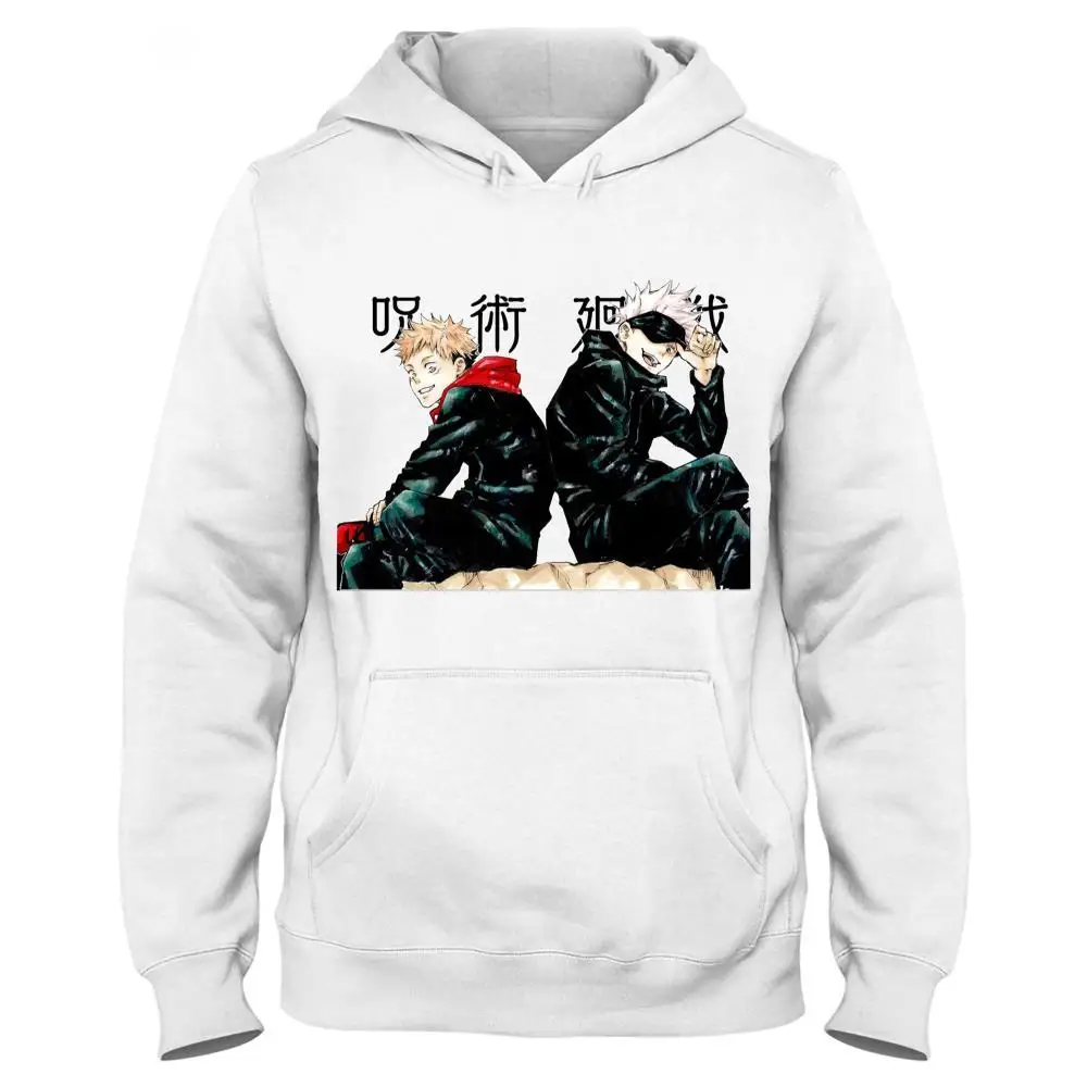 

Jujutsu Kaisen Nanami Kento Cartoon Personalise Fleecy Hoodie Gojo Satoru Leisure Teen Pullover