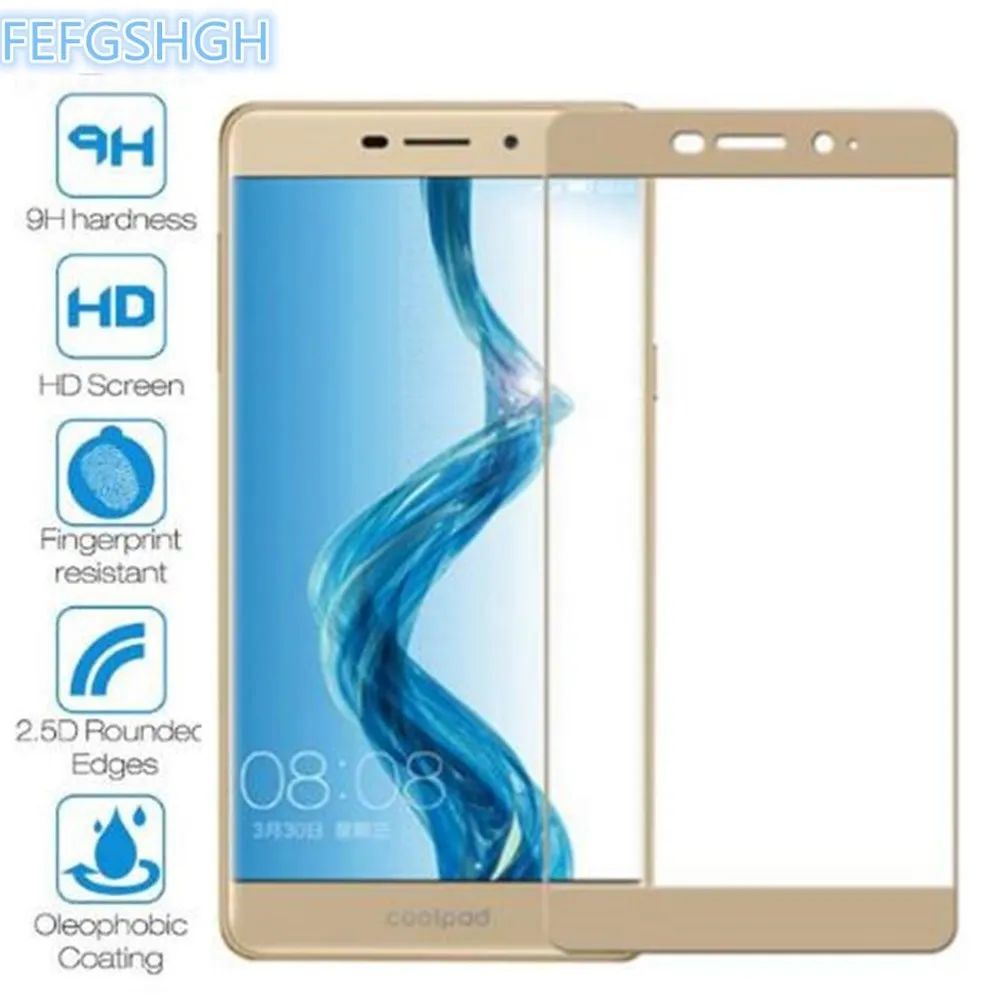 2 шт. полное покрытие Защита экрана для Coolpad Modena закаленное стекло Mega E502 SKY3