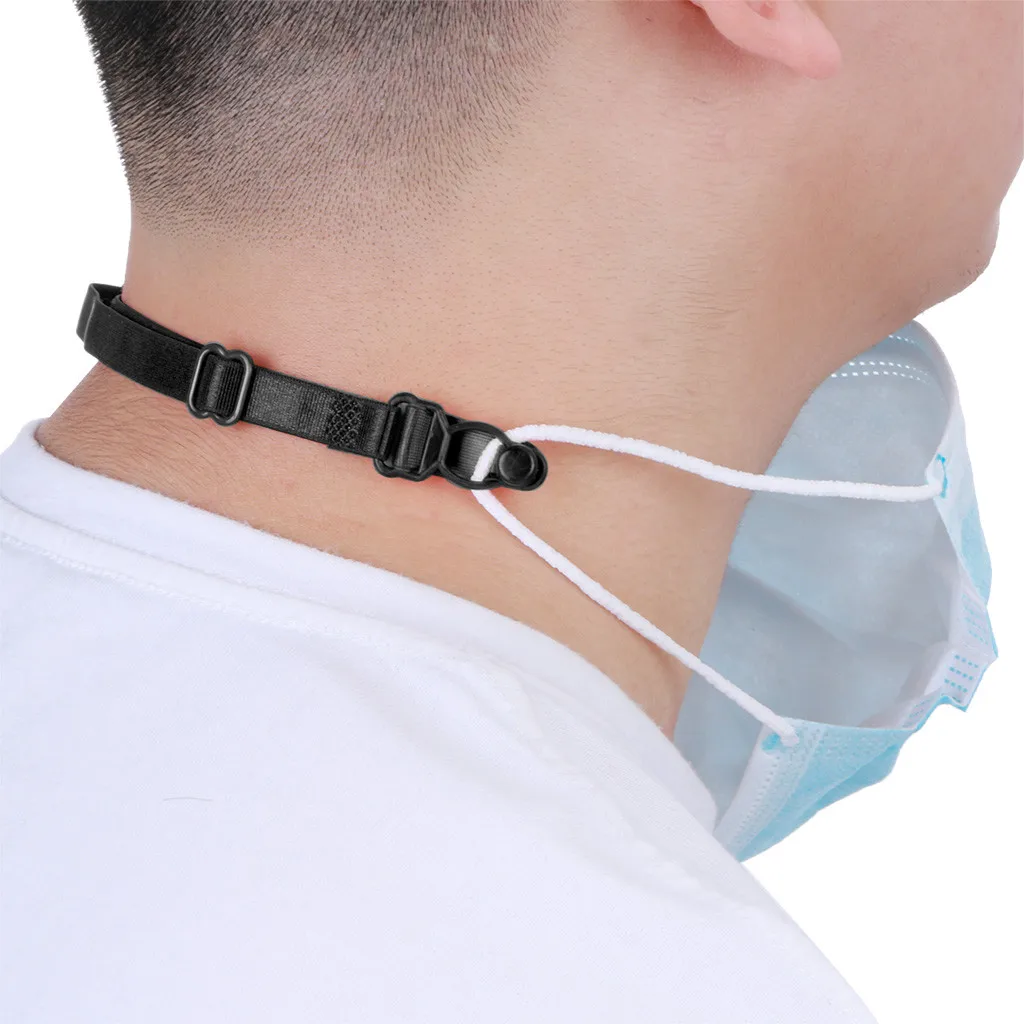 Функциональный держатель для маски рта Регулируемые Многоразовые петли
