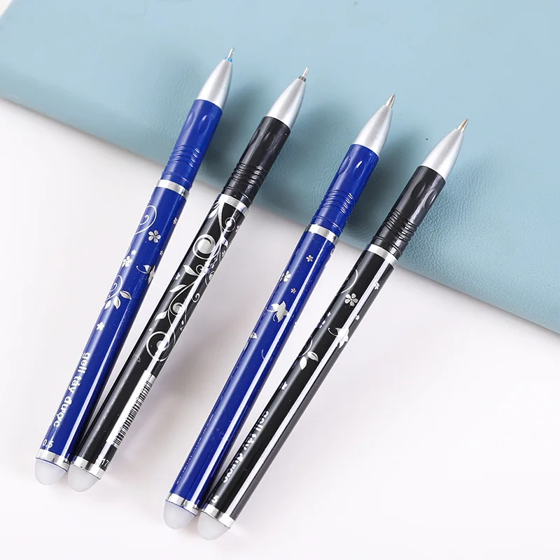 

3/6Pcs/Set Erasable Pen 0.5mm Blue Black Ink Ballpoint Pen For School Supplies Student Writing Exam Stationery Pens