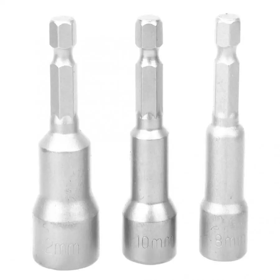 CR V Сталь Шестигранная Пневматическая отвертка магнитный разъем адаптера бит