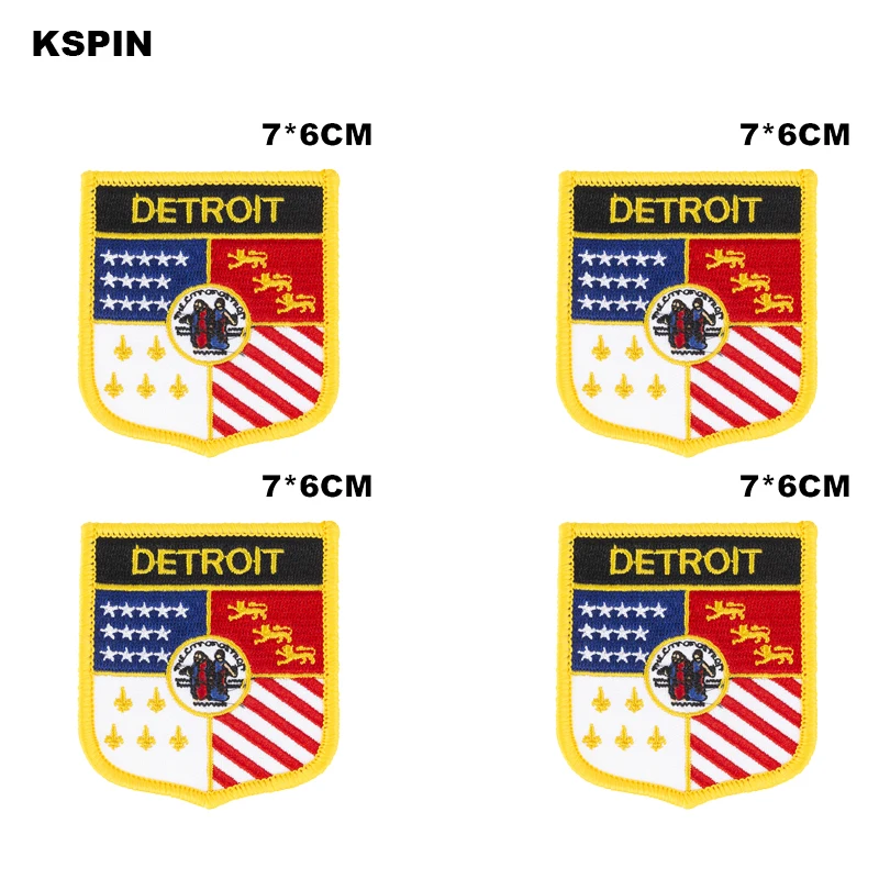 Того Shiled форма флаг нашивки с национальным флагом для одежды DIY украшения PT0051-S -