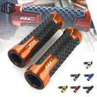 motorcycle cnc aluminum rubber gel 22mm hand grips for ktm rc 390 200 250 125 790 2013 2019 2020 handlebar grips accessories