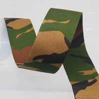 2 5cm camouflage ribbon coffee color military green 5cm american camouflage ribbon polyester pit jacquard