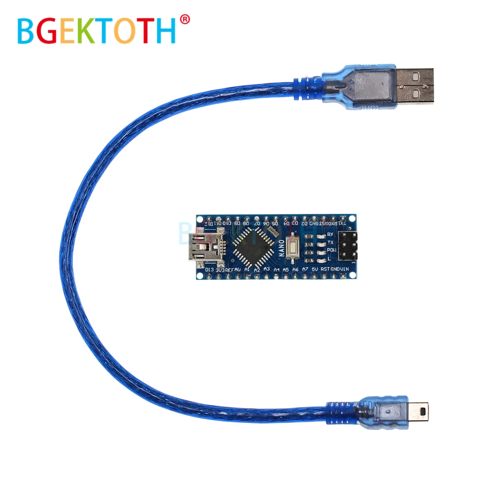 

1PCS MINI USB Nano V3.0 ATmega328P CH340G 5V 16M Micro-controller board for ard NANO 328P NANO 3.0