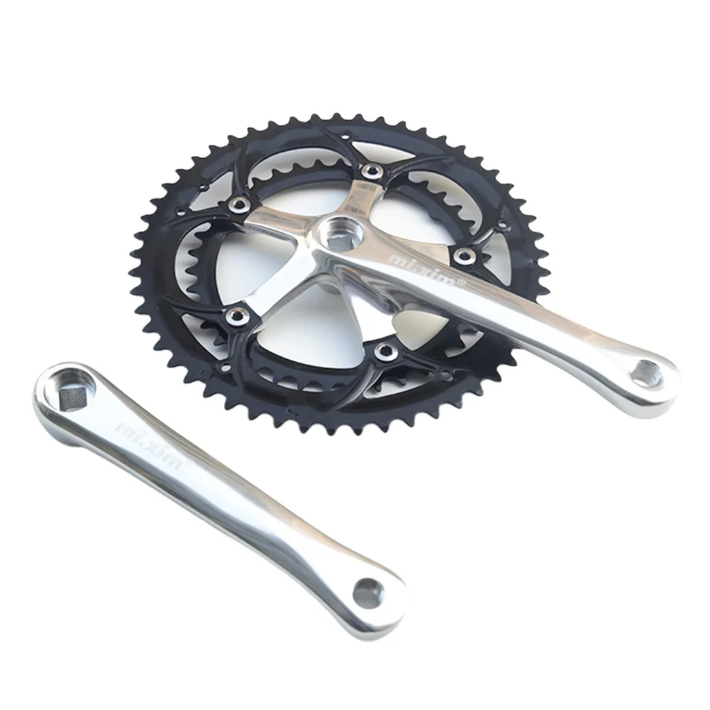 Велосипедный кривошипный комплект mi. Xim 39 53T 6 10 скоростей двойная звезда 130BCD 165 мм