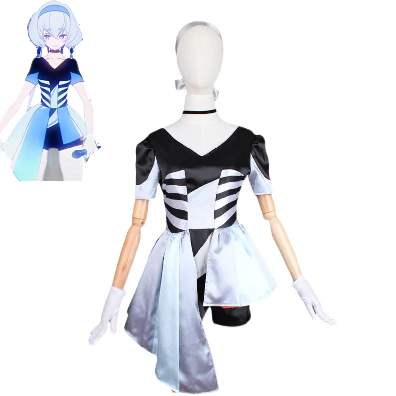 

Anime ZOMBIE LAND SAGA Junko Konno Cosplay Costume Women Dancing Dress Halloween Carnival Uniforms Full Set Custom Made