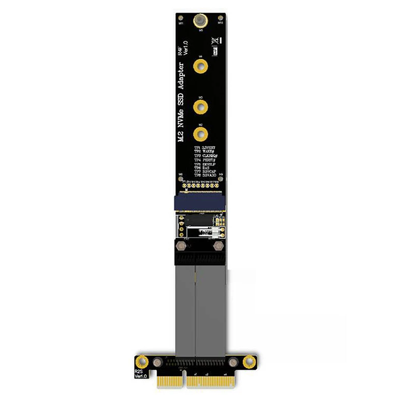 FashionM.2 NVMe SSD Удлинительный кабель твердый привод Riser Card R44SF/R24SF M2 к PCI Express 3 0 X4 PCIE
