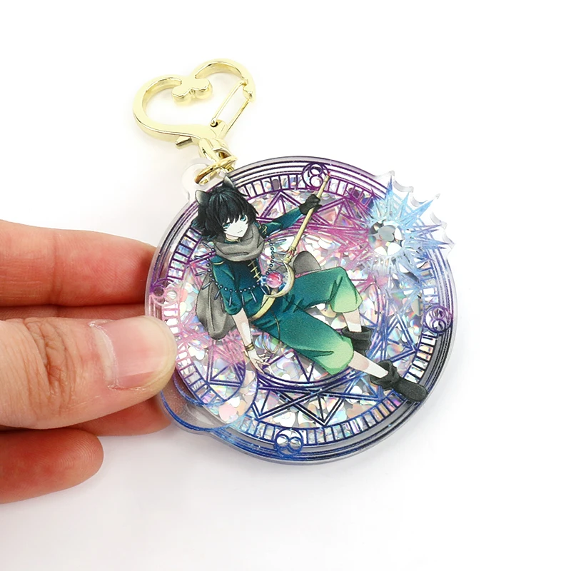 Пластиковый прозрачный шейкер с индивидуальным принтом мультяшный аниме