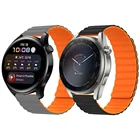 Ремешок магнитный для Huawei Watch 3 ProGT 2 Pro, сменный силиконовый браслет для наручных часов GT2 46 мм 42 мм