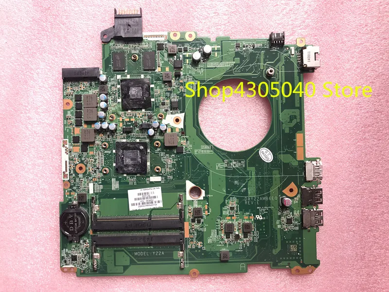 Для HP 15 P Материнская плата ноутбука DAY22AMB6E0 762532 001 501 601 100% функции AMD A6