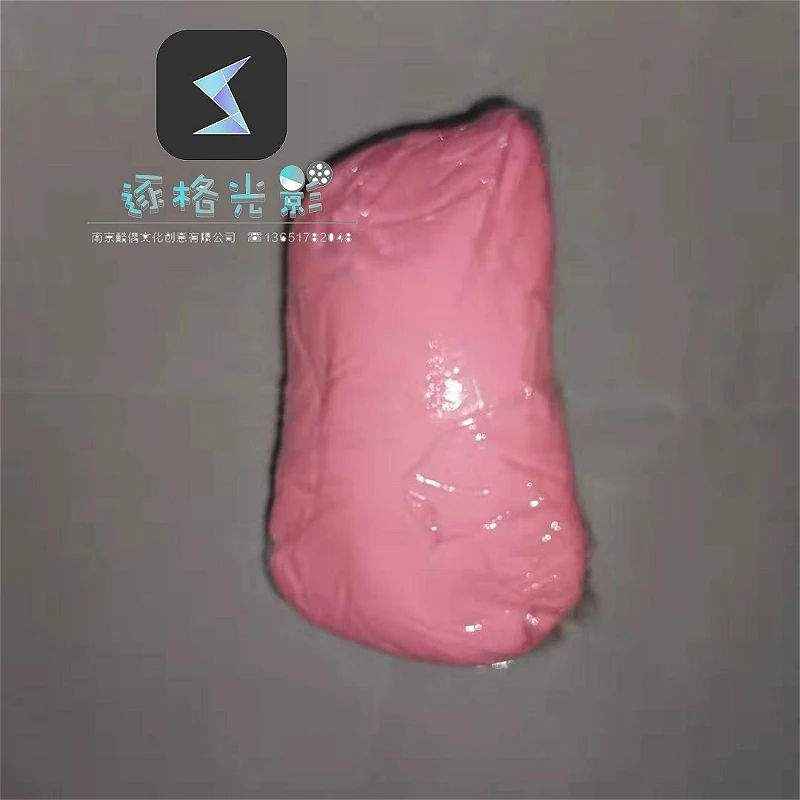 Кристальная полимерная глина прозрачная цветная мясистый полупрозрачный