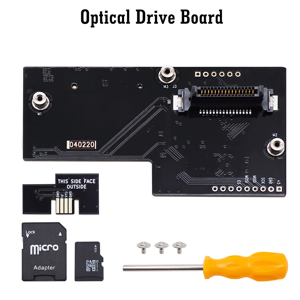 

GC Loader Lite SD2SP2 Adapter Board TF Card Reader 3D Printed Tray Mount Installation Kit for Nintendo GameCube NGC Game Console