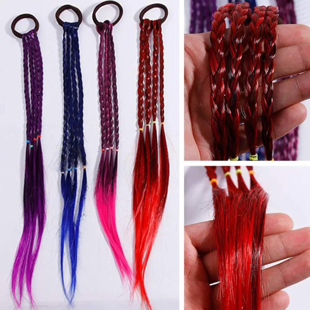 Женская эластичная повязка для волос 2 шт. на голову богемный плетеный детей