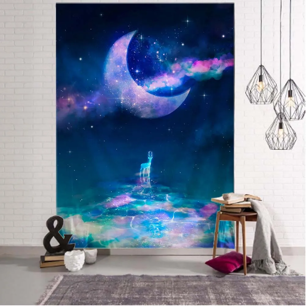 

Полиэстер гобелен психоделический