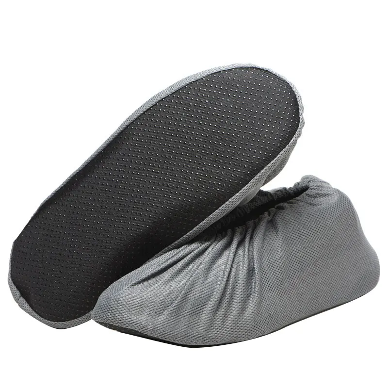 

Reusable Shoe Covers New Thick Non-woven Shoe Cover Household Washable Shoes Covers Non-slip Non-disposable Guests Family Tools