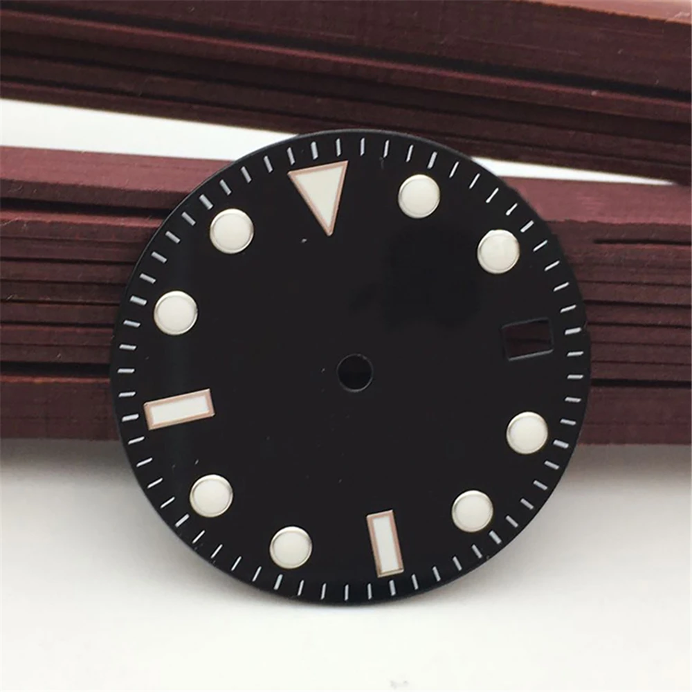 

Циферблат часов 28,5 мм, циферблат без логотипа для механического часового механизма NH35