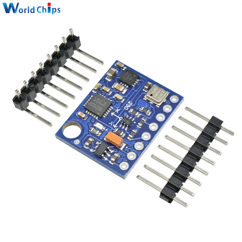 Φ 10DOF модуль MPU6050 HMC5883L BMP180 GY87 платы датчика мощность 5 В для Arduino высокая
