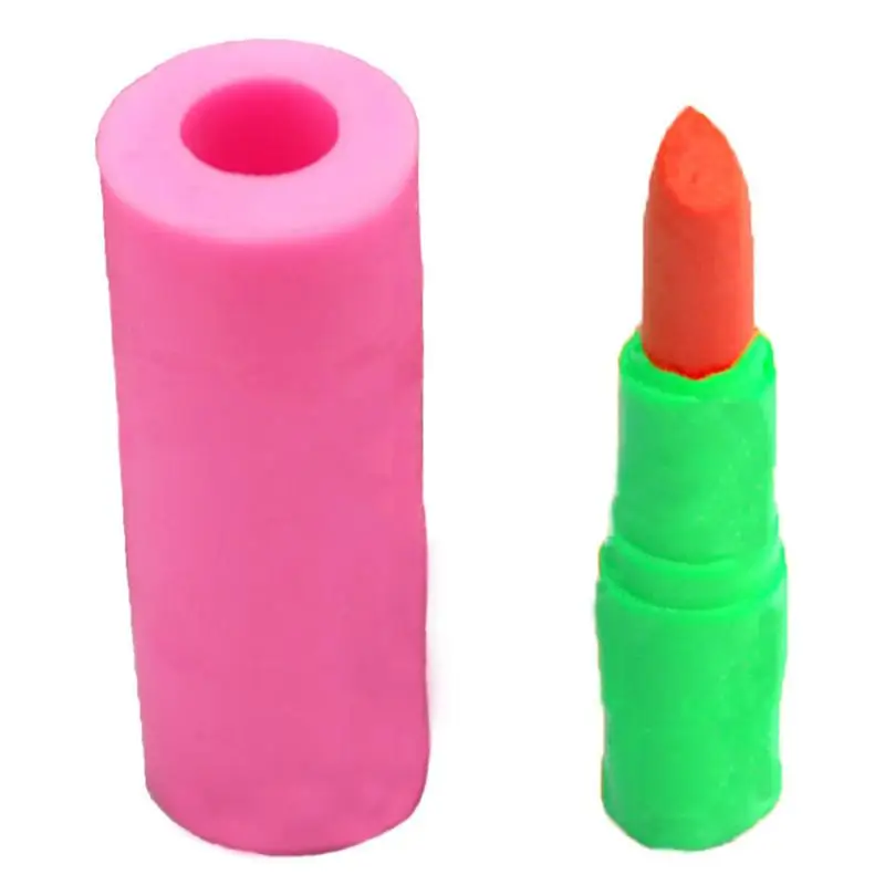 1 шт 3D губная помада силиконовые формы для украшения торта инструменты