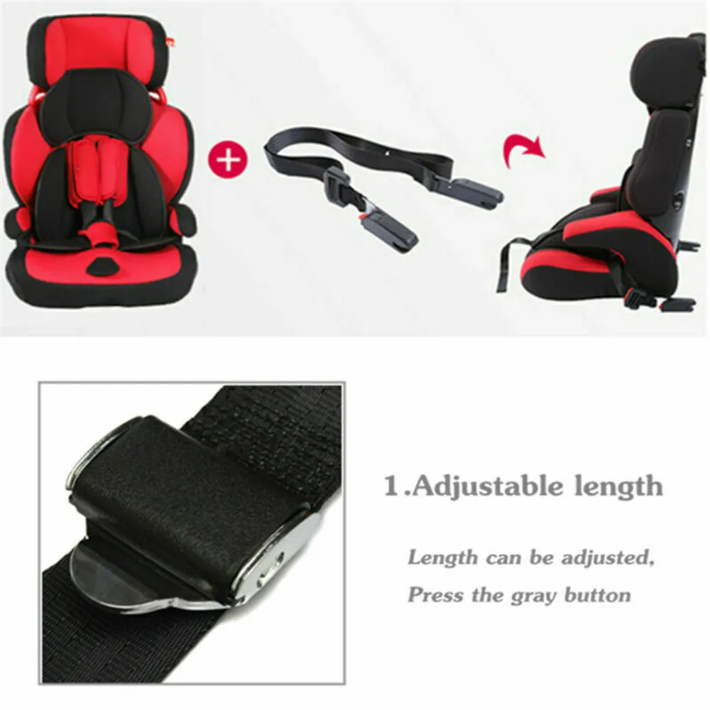 Автомобильная Детская безопасность Isofix защелка для сиденья мягкий интерфейс