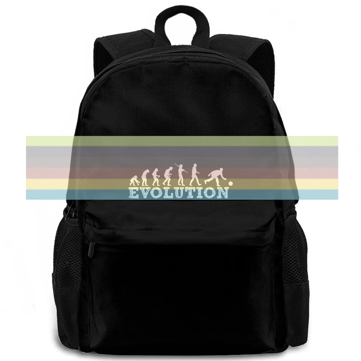 

Evolution Bowlinger Lawn Bowls Ten Pin Birthday Present Harajuku women men backpack laptop travel school adult