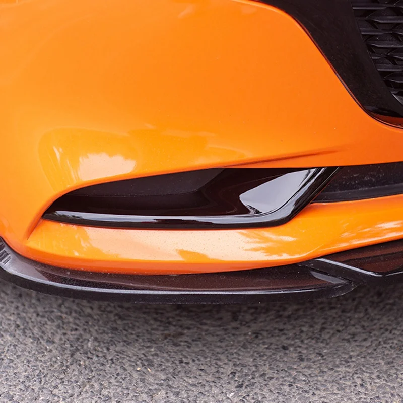 pcmos 2Pcs Front Fog Light Frame Cover Trim For 2019 2020 Mazda 3 Sedan Hatchback Exterior Parts Chromium Styling Stickers New | Автомобили